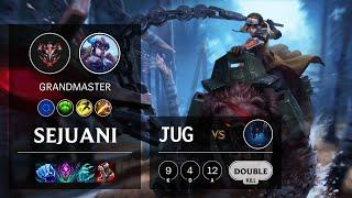 Sejuani Jungle vs Nocturne - EUW Grandmaster Patch 11.19