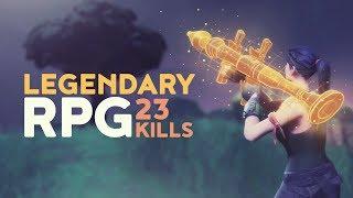 LEGENDARY RPG - 23 KILL GAME! (Fortnite Battle Royale)