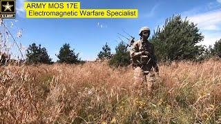Army Cyber Warfare - 17E - Electromagnetic Warfare Specialist