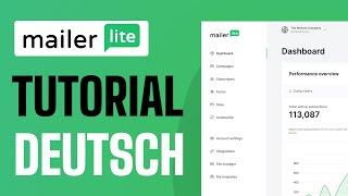 Mailerlite Tutorial Deutsch - Tutorial für Einsteiger (2024)