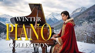 The Most Beautiful Winter Piano Pieces - Warm Romantic Relaxing Love Songs Collection #10