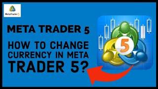 How to Change Currency in MetaTrader 5 2023?