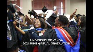 University of Venda 2021 June Virtual Graduation Ceremony