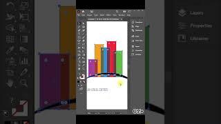 Create a Stunning Logo in Simple Steps with Illustrator! #trendingshorts