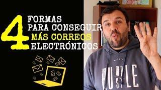 4 formas para conseguir más correos electrónicos - Email Marketing