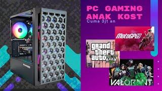 Rakitan IRIT LISTRIK PC Gaming 3jt an Intel Core i3 Haswell Nvidia GT 1030 2GB ft VenomRX Valentinos