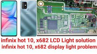 infinix hot 10 , x682 display light solution Ac Mobile Tech