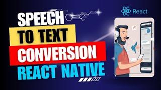 Unlock the Power of Voice! ️ React Native Speech-to-Text Tutorial | Easy Speech Recognition Demo!