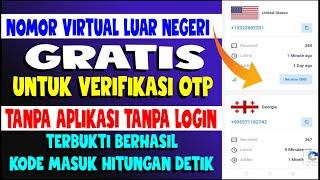 Cara Membuat Nomor Virtual Luar Negeri Untuk Verifikasi OTP Tanpa Aplikasi Tanpa Login Gratis