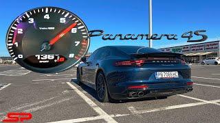 2017 PORSCHE PANAMERA 4S 3.0 TURBO //0-100 // - POV Test Drive I 4K