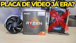 O NOVO RYZEN 7 5700G NA MÃO! TESTE EM JOGOS COM A APU, O QUE RODA SEM PLACA DE VÍDEO?