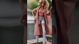 Collection №10. Barbie Doll Fashion: Knitted Summer Cardigan Ideas