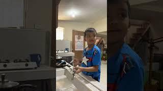 Washing the dishes 101 #KennyTV #Chores #Kids