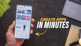 Build your app in minutes