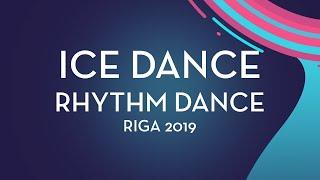 Maria Golubtsova / Kirill Belobrov (UKR)| Ice Dance Rhythm Dance | Riga 2019