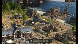 ANNO 1800  - Official Gameplay Walkthrough - New City building Civilization Game 2019