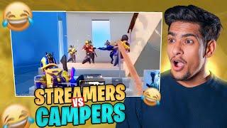 Streamers vs 1000 IQ Campers Most Funniest Moments Ever in PUBG/BGMI FT. @JONATHANGAMINGYT @sc0utOP