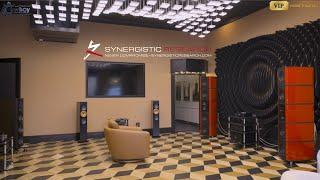 The BEST Speakers He’s EVER Heard? Synergistic Research Sound Lounge at VIP Home Theaters