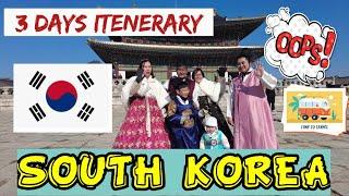 TRIP TO KOREA | 3 days itinerary | Dec 2023