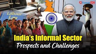 India’s Informal Sector: Prospects and Challenges | 7pm Highlights | ForumIAS