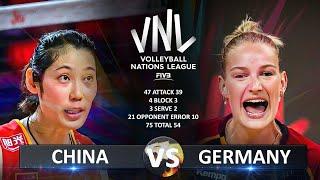 China vs Germany | Women's VNL 2024