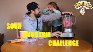 Sour Smoothie Challenge!!