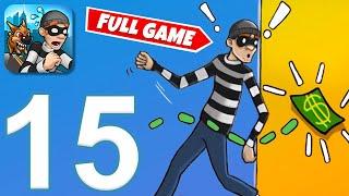 Robbery Bob - Gameplay Walkthrough Part 15 - All Levels (iOS, Android)