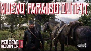 Arthur Morgan's Ultimate Edition Nuevo Paraiso Outfit and Reverse Dapple Black Thoroughbred