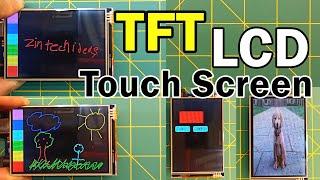 Arduino TFT LCD Touch Screen Tutorial | 3.5 Inch 480x320 TFT LCD SD card and touch
