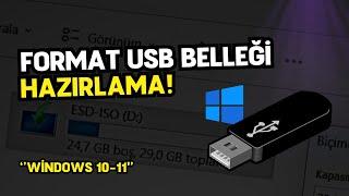 Preparing Format USB Windows 10 | 2024