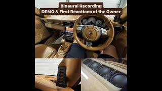 Porsche 911 997 High-End Audio System DEMO & First Reactions - Mundorf, Soundstream, Helix, JL, STEG