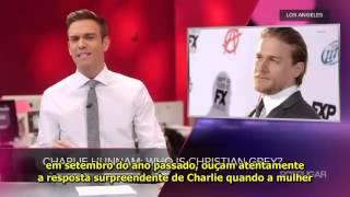 POPSUGAR News mostra vídeo antigo de Charlie Hunnam (Legendado)