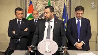 Consultazioni: Gruppi Lega Salvini Premier del Senato della Repubblica e della Camera dei deputati