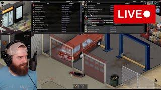  LIVE: Surviving the Zombie Apocalypse in Project Zomboid! Base Building, Looting & Survival! ‍️