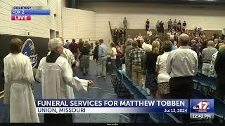 Funeral services held for fallen assistant fire chief Matthew Tobben