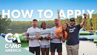 How to Apply for Camp America