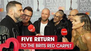 BRIT Awards: Boyband Five's awkward fan encounters and first kisses