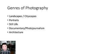 P1   Genres of Photography