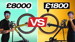 £1800 vs £8000 Gravel Bike