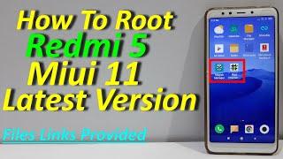 How To Root Redmi 5 Miui 11 Latest (Urdu+Hindi)