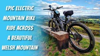 EPIC ELECTRIC BIKE MOUNTAIN TREK CLIMB WITH 1500 WATTS OF BAFANG ULTRA POWER WITH A 52 VOLT BATTERY.