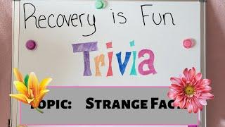 Trivia Time with Jexi | Strange Facts