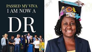 PhD defense in UK | I made it! PhD viva voce day experience |  Celebration after Dr award