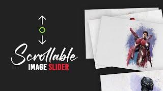 Vanilla JavaScript Infinite Scrolling Image Slider