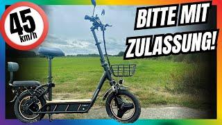  E-Scooter Drama! Kukirin C1 Pro mit 45 km/h und riesigem 26Ah Akku – aber keine Zulassung! 