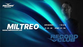 Bass house & Tech House mix  |  DJ MILTREO  | Radio RECORD Moldova | episode 1930 | 2024-11-01