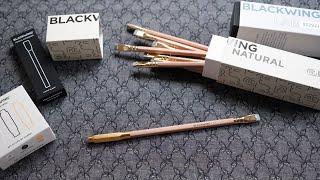 Blackwing Pencil Accessories Review - pencil extender - pencil point guard