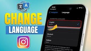 How to Change Language in Instagram from iPhone | Set your Instagram Language Settings