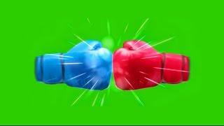 Green screen boxing punch intro। green screen punch। green screen boxing punch+sound। Boxing Glove