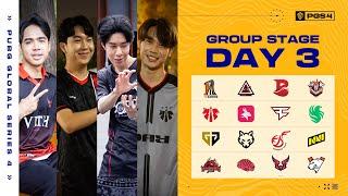 Live สด! 𝐏𝐔𝐁𝐆 𝐆𝐋𝐎𝐁𝐀𝐋 𝐒𝐄𝐑𝐈𝐄𝐒 𝟒 | Group Stage DAY 3